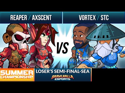 Reaper & Axscent vs Vortex & STC - Loser's Semi-Final - Summer Championship 2020 2v2 SEA
