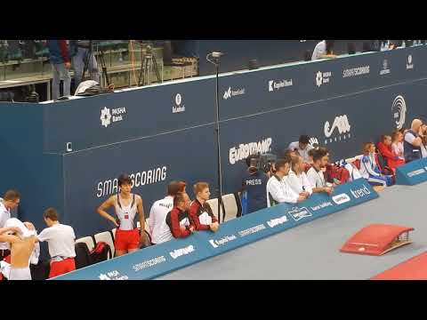 Anna reeks 2 voorrondes EK Baku, Azerbeidzjan