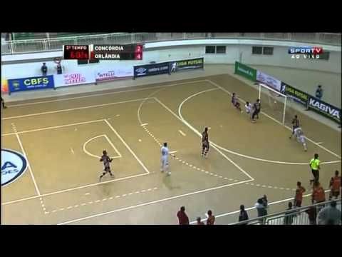 Os gols de Concórdia 5 x 5 ADC Intelli - Liga Futsal - 18/08/14
