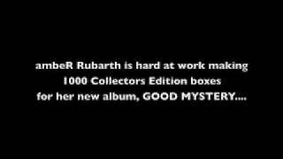 Amber Rubarth GOOD MYSTERY Collector Edition (the making of....)