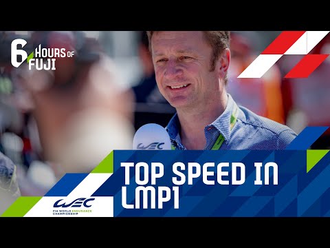 6 hours of Fuji 2019 - Top Speed in LMP1