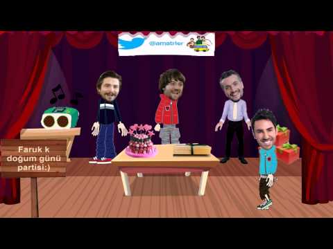 faruk k doğum gününü işler güçler ekibi ile kutladı:)(720de izleyin)