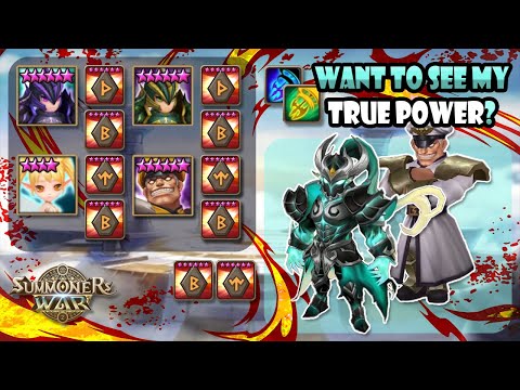 I wonder WHY NO ONE use light bison or craig THIS WAY :/ | Summoners War Light Bison Craig RTA Combo