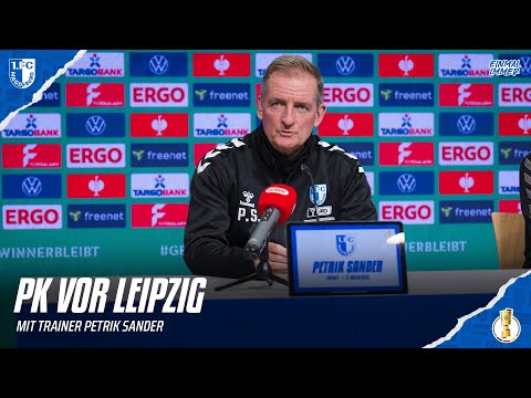 „Eine Mannschaft, bei der wir Highspeed auf Top-Level erwarten.“ | PK vor dem Pokalspiel in Leipzig