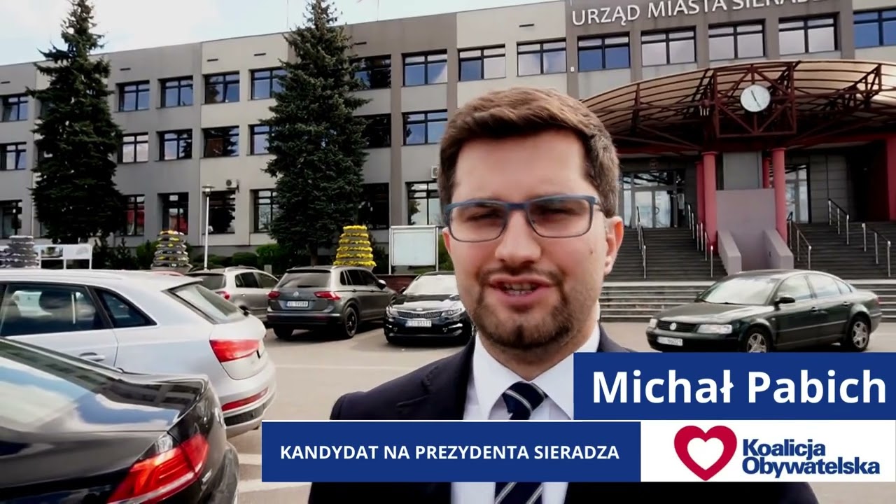 Michał Pabich || KANDYDAT NA PREZYDENTA SIERADZA