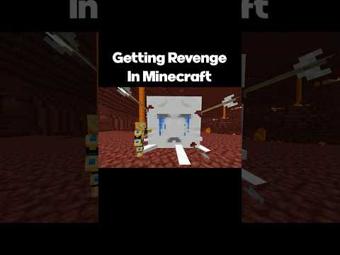 Getting Revenge For My Happy Ghast In Minecraft #minecraft #minecraftmemes