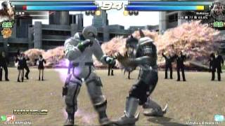 preview picture of video 'TTT2:2012/9/29 Bryan/Heihachi VS A-king/Ganryu'