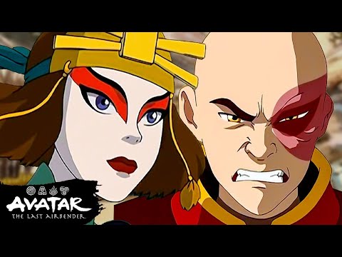 Suki Fights Zuko To Protect Aang | Full Scene | Avatar: The Last Airbender