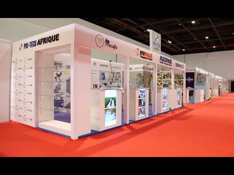 SENEFOOD & SENEPACK - Pri-Tech - Exhibition stand by Graphica Senegal