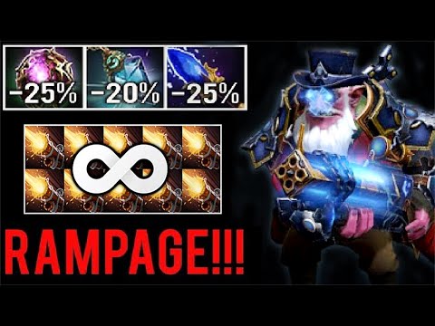 AWP IS BACK! -70% CD STUN MAGIC Scepter Sniper RAMPAGE Most Crazy Imba 7.27 Counter Invoker Dota 2