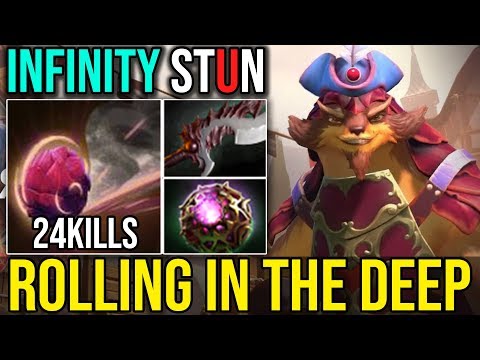 The Most Annoying Hero [Pangolier] ROLLING IN THE DEEP Infinity Stun 7.19 | Dota 2 Highlights