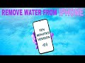 Sound To Remove Water From iPhone Speaker (10 MINUTES)