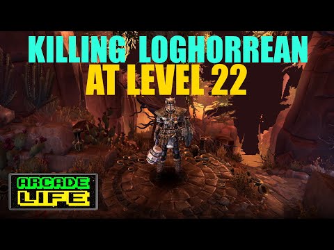 Grim Dawn - Killing Loghorrean At Level 22 - Challenge - v1.1.9.3