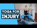 30 Minute Yoga For Injury Chair Yoga All Levels Non Impact Yoga Flow