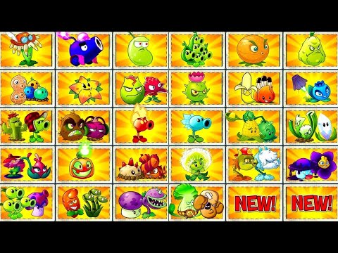 What plant is it? Plants vs Zombies 2 Every Fun Challenge