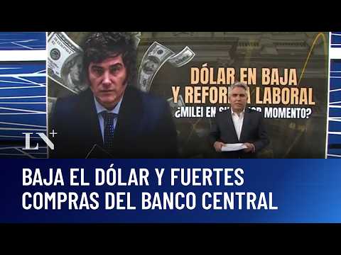 Las claves: baja el dólar y fuertes compras del Banco Central