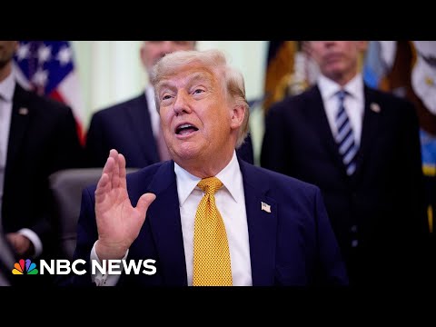 LIVE: President Trump delivers remarks on the economy in Pennsylvania | NBC News