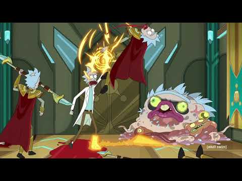 Rick C-137 vs Ricks of Evil Morty