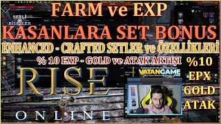 FARM & EXP Kasanlar için ENHANCED - CRAFTED ve ELİTE Set Bonuslar & Hangisi Olma