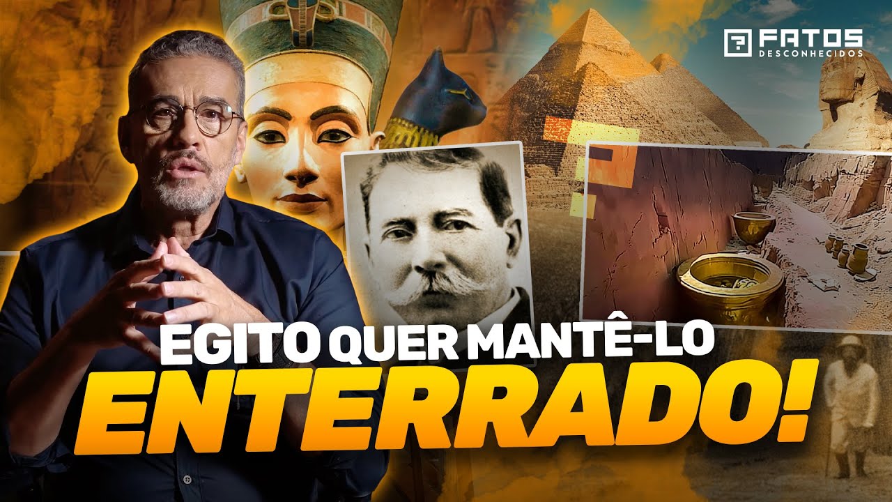 Pesquisadores descobrem objeto enterrado no subsolo do Egito do qual não há registros