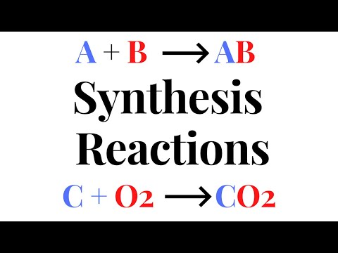 SYNTHESIS REACTIONS
