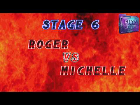 ROGER vs MICHELLE – Tekken 2 | 1995 (Boxing Kangaroo vs Native American Warrior)
