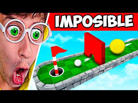 104% IMPOSSIBLE ⛔ HOYO TROLL vs BROTHER 😂⛳! (Golf it) - TEKENDO