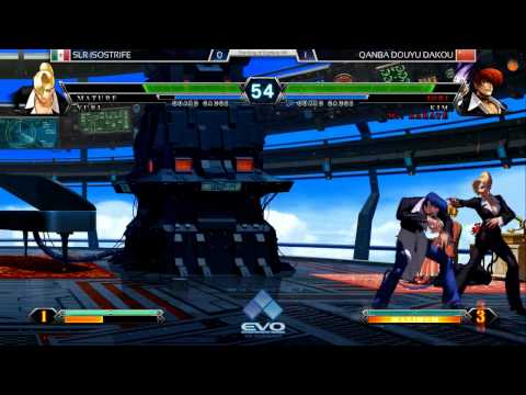 EVO2015 KOFXIII Side Tournament - SLR Isostrife vs Qanba Douyu Dakou