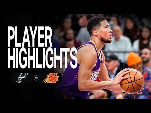 Devin Booker gets back on track with 24 points & 7 assists to help lift the Phoenix Suns over Spurs