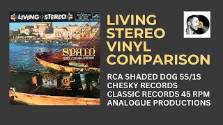 RCA Living Stereo Vinyl Comparison - Spain - Reiner / CSO