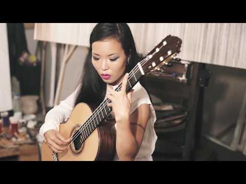 Aquarelle (Sergio Assad) played by Thu Le Classical Guitar