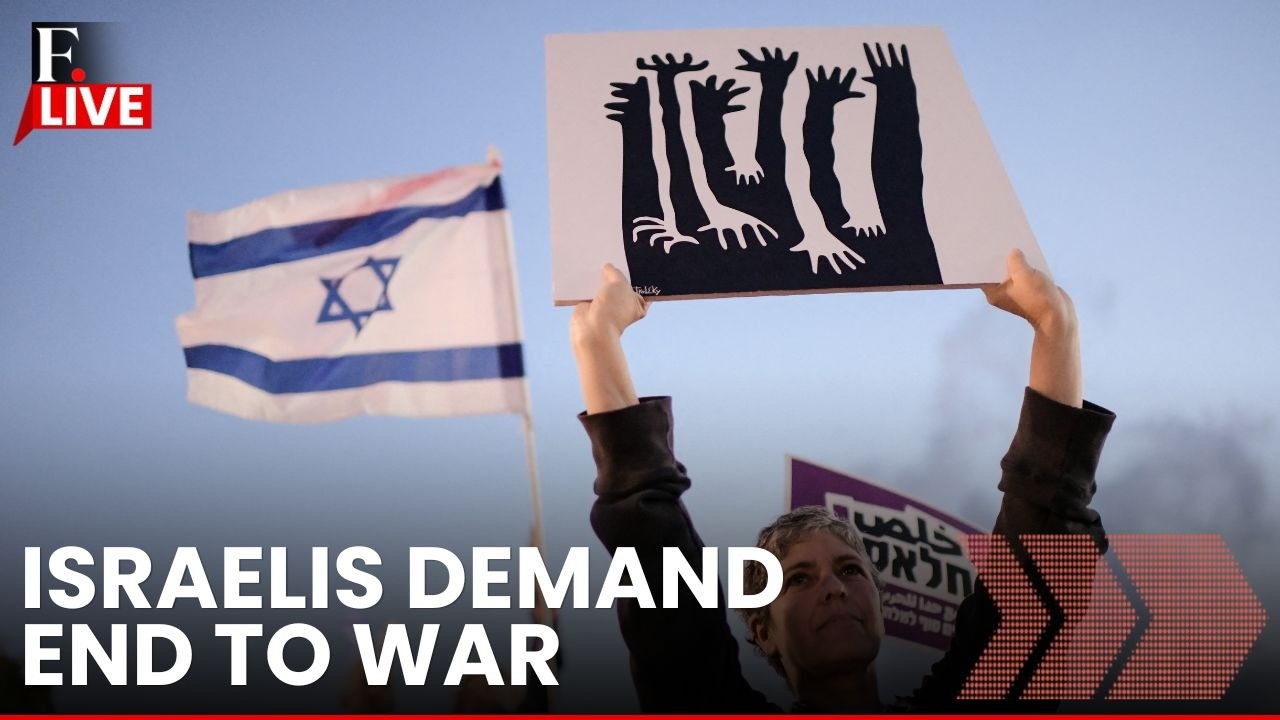 LIVE: Anti-Govt Protests in Tel Aviv Against Prime Minister Benjamin Netanyahu