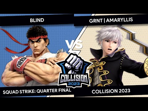 Collision 2023 - SSBU Squad Strike- Amaryllis (P1) VS Blind (P2) - Pools - Winners Quarters