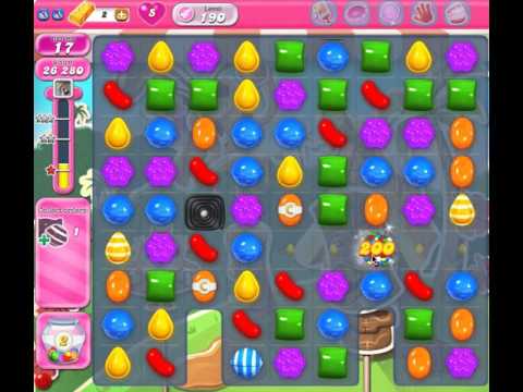 Candy Crush Level 190 (no boosters, 3 stars)