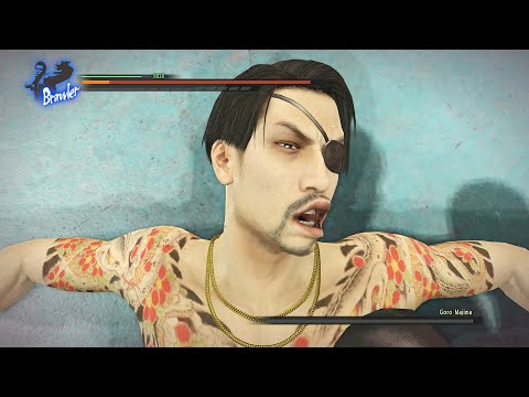 "majima is stronger than kiryu"