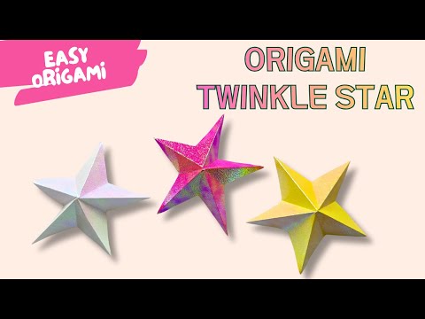 How to Make a Triangle Origami Gift Box Easy DIY Paper Craft
