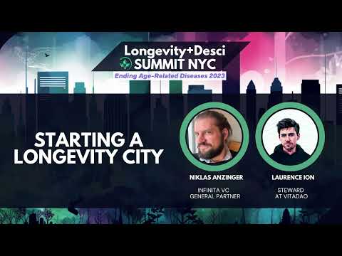 Starting a Longevity City: Niklas Anzinger and Laurence Ion Introduce Vitalia at EARD 2023