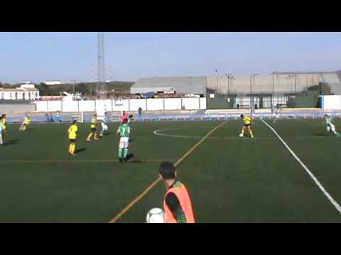 PELOTEROS 1 3 REAL BETIS CADETE B  GOL 0 1 TEJERO