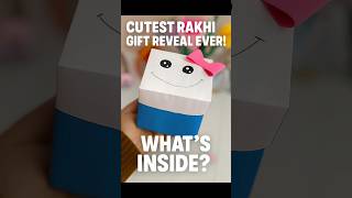 DIY Raksha Bandhan Surprise Gift for Sister 🎁 | Handmade Chocolate Box Idea #shorts #rakhiGiftforsi