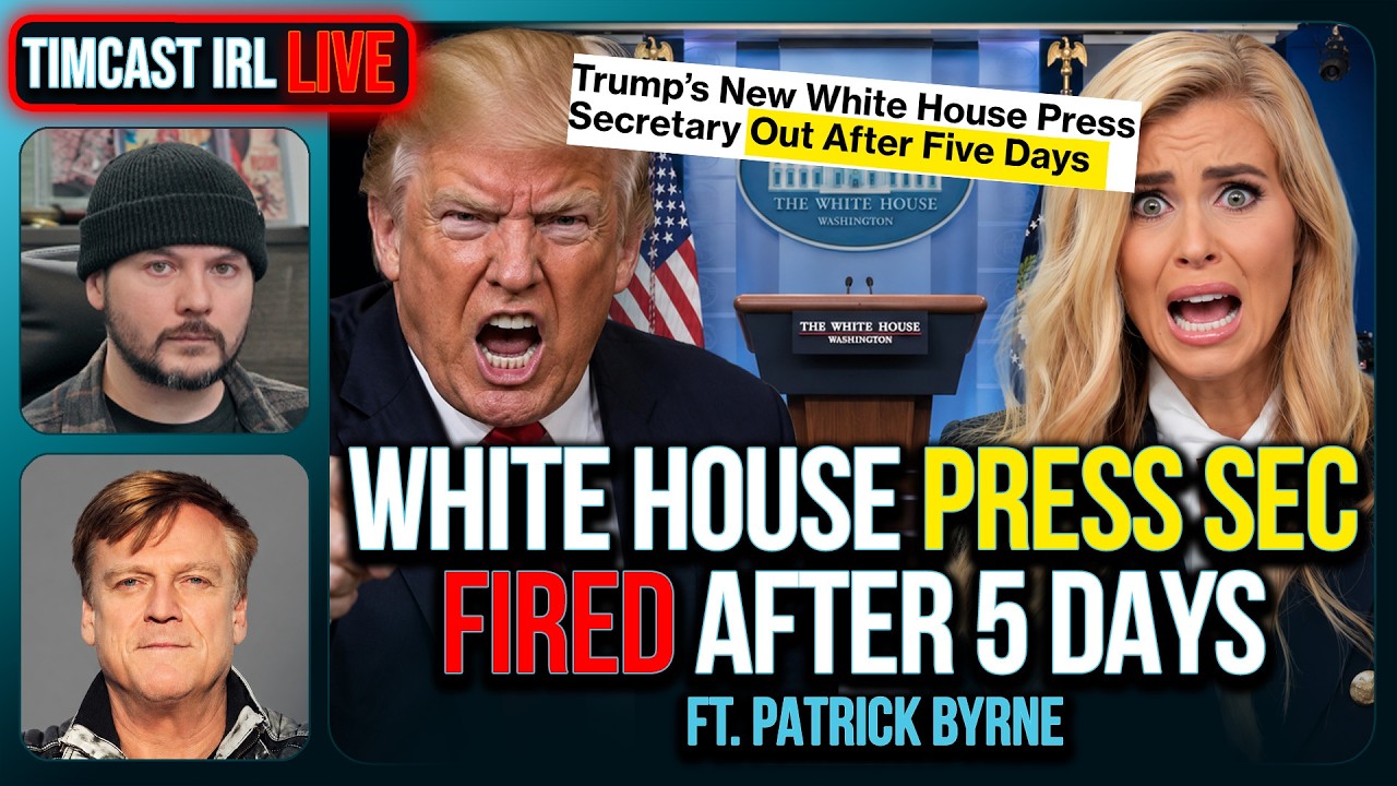 White House Press Sec FIRED After Only 5 Days, Its OVER | Timcast IRL