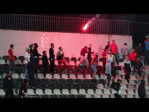 Top Channel/ Dhuna në stadium, arrestohen tifozët që shkaktuan rrëmujë në Elbasan Arena