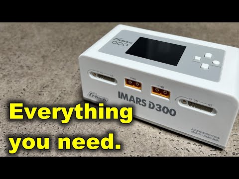 Gens Ace Imars D300 Charger / Dual channel / Best quality RC LiPo charger ever!