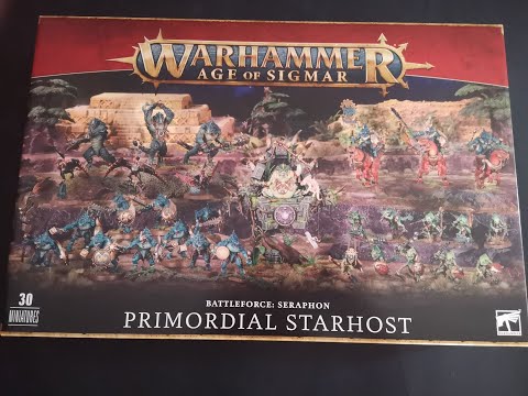 Primordial Starhost, Serapahon Battle Force Unboxing - Warhammer Age of Sigmar Games Workshop
