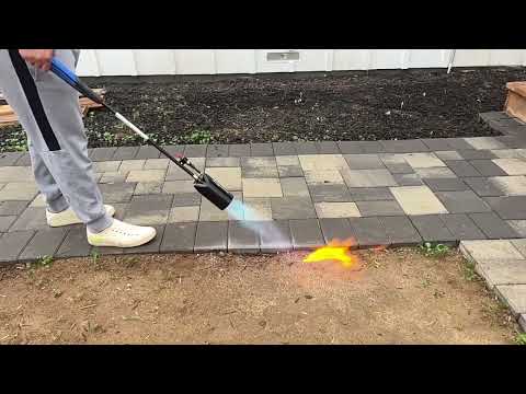 Flame King Heavy Duty Propane Torch Weed Burner 500,000 BTU Flint Push Button Piezo Ignitor