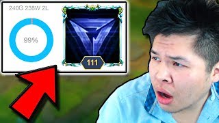 HE'S LEVEL 111 ALREADY? 99% WIN RATE? - Challenger to RANK 1