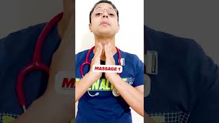 3 Steps Thyroid Gland Massage | How To Treat Thyroid At Home | Natural Treatment For Thyroid Patient