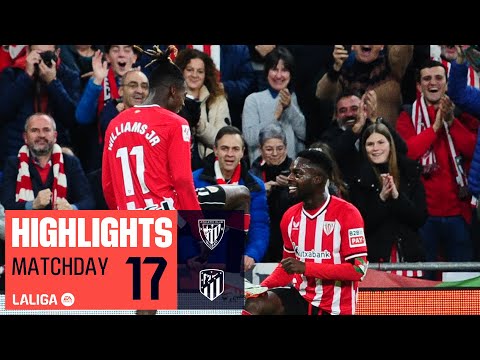 Resumen de Athletic vs Atlético Matchday 17