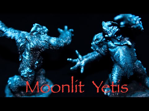 Yetis in the Moonlight | Sunday Morning Miniatures 5: Part A