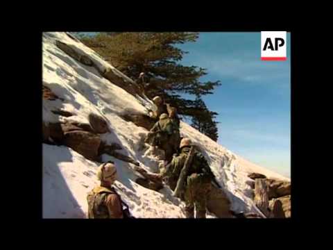 Coalition troops finish Operation Anaconda