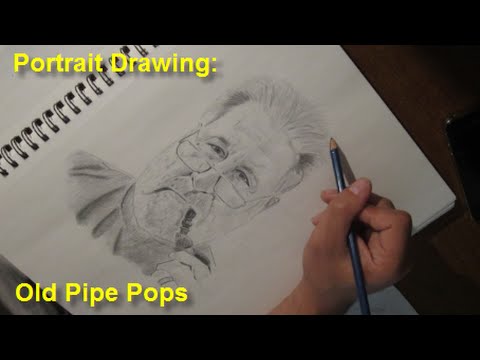 How to Draw: Subscriber Old Pipe Pops by Jeff Mash - Time Lapse